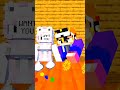 💛💗Sugar version Cristal and Mathew SpongerBoy minecraft animation😱💛💗