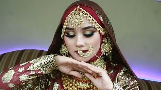 MAKE UP PENGANTIN BOLLYWOOD HITS || DANDAN SENDIRI screenshot 5