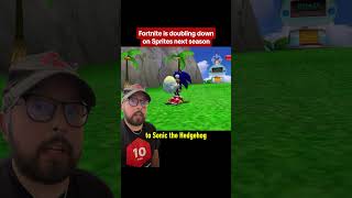Fortnite has announced Sprite Garden islands, and were hoping for a Sonic crossover. #fortnite #ign