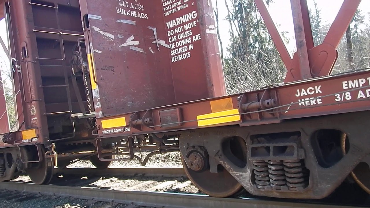 why lumber railcars are not good riders (Hopping Freight Trains 101