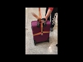 机场小哥教你如何捆行李箱 HOW TO WRAP YOUR LUGGAGE MANUALLY | 十字捆箱带