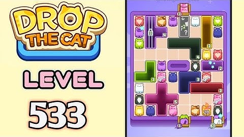 Drop the Cat! Level 533 Walkthrough