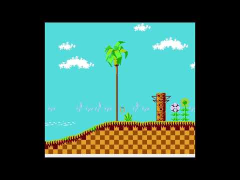 Sonic 1 (8 Bit) Sega Master System to NES Port Demos