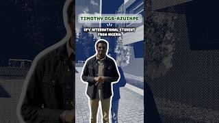 Why study at UFV? Hear what Tim says about his life at UFV!