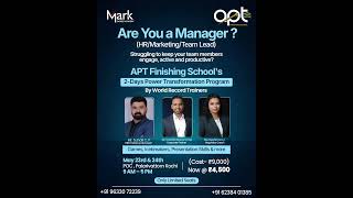 Transform Your Team’s Performance: 2-Day Leadership & Management Workshop | APT Finishing School
