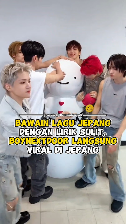 Bawain Lagu Jepang Dengan Lirik Sulit, BOYNEXTDOOR Langsung Viral Di Jepang #kpop #shorts