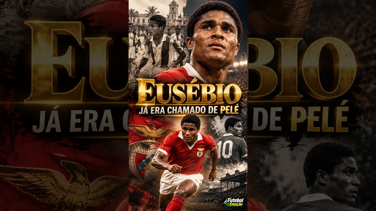 EUSÉBIO: O GAROTO QUE JÁ ERA CHAMADO DE PELÉ ANTES DE VIRAR LENDA DA EUROPA