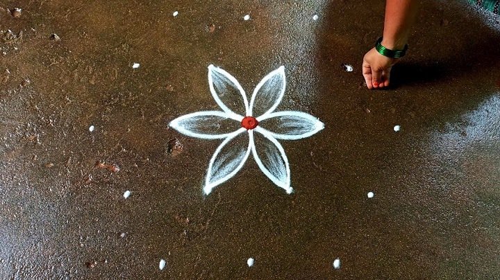 Pongal 2023 special flowers rangoli|5*3 sankranti chukala muggulu|bhogi muggulu|Beautiful rangoli