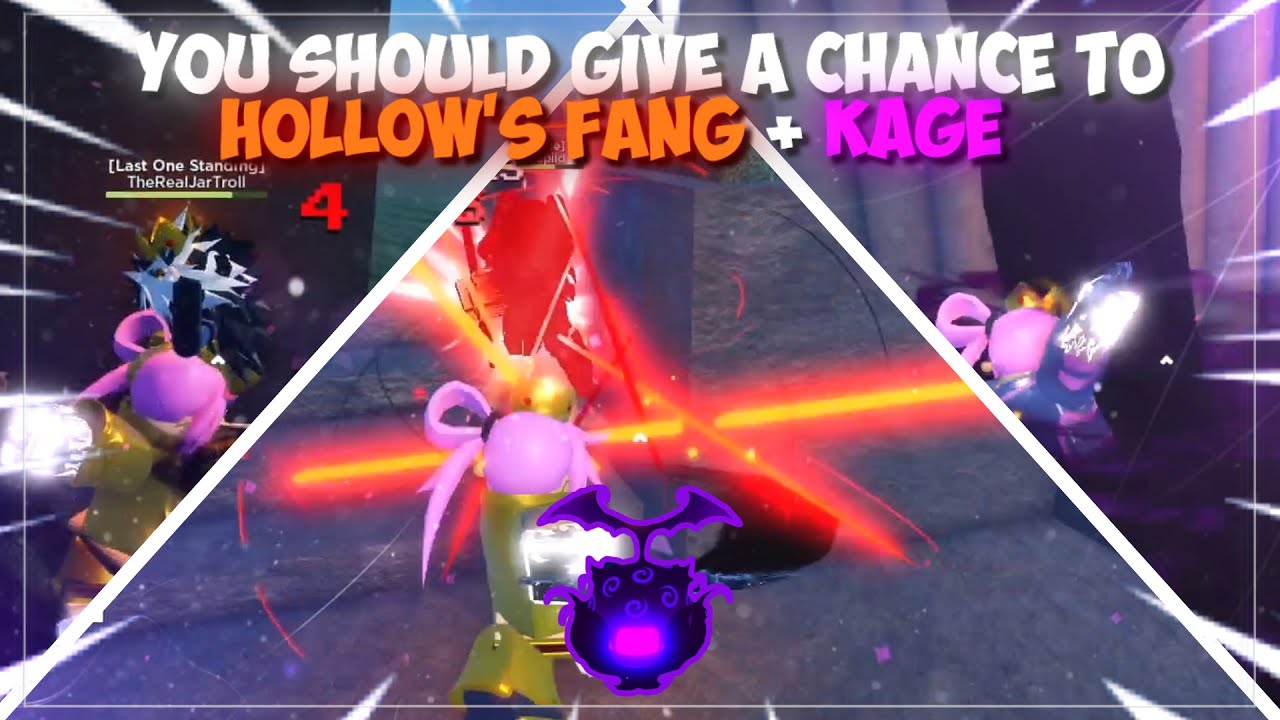 [GPO BATTLE ROYALE] YOU SHOULD GIVE A CHANCE TO HOLLOW'S FANG + KAGE