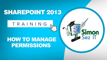 How to Manage Permissions in SharePoint 2013