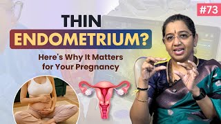 Thin Endometrium? Here's Why It Matters for Your Pregnancy | Dr Aarti Deenadayal | Mamata Fertility