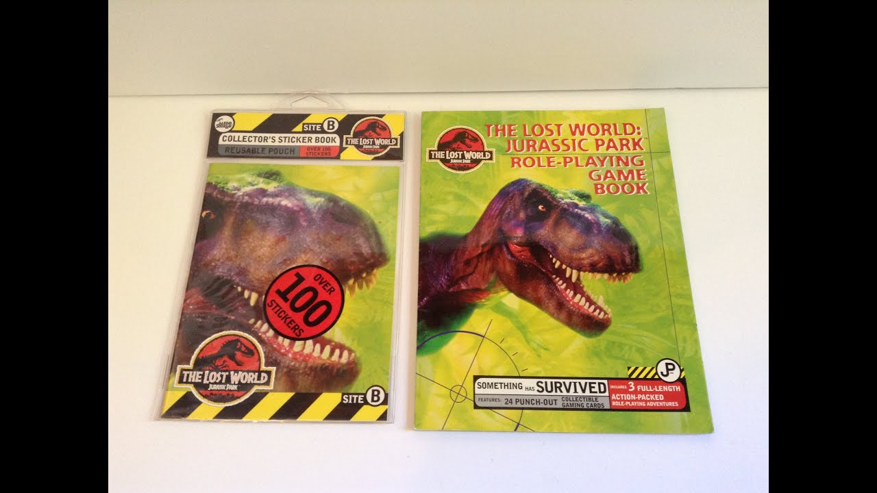 Old JP The Lost World Merchandise Never Been Opened! - YouTube