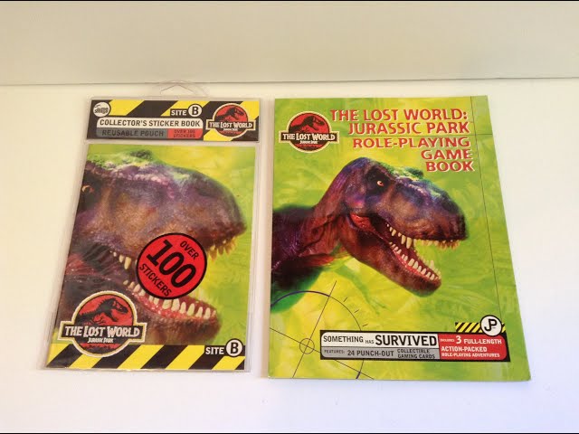 Old JP The Lost World Merchandise Never Been Opened! - YouTube