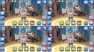 4-SCREEN CARNIVAL CHAOS! 📺🎢 | My Talking Booba Virtual Pet 2026 Update Gameplay Part 780 screenshot 5