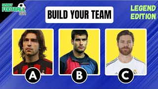 Build Your Team - Choose Your Favorite Player Which Do You Prefer? Smart Football Quiz 2025