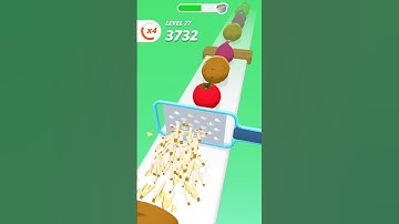 Perfect Slice Game Play Short Video | level 77 | #perfect #perfectslicegame #slices  #shortfeed