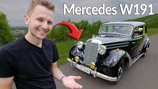 Luxul lumii auto al anilor 1950! - Mercedes 170DS