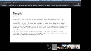 N3ST3DLOOPS The Best Interface Is No Interface study group - Session 3