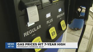 Mid-Michigan drivers getting frustrated with high gas price prizes