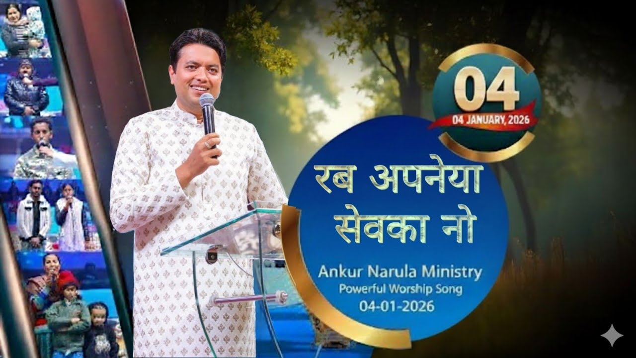 रब अपनेया सेवका नो | Ankur Narula Ministry | Powerful Worship Song | 04-01-2026