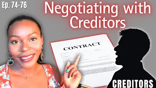 Negotiating with Creditors, Ending LongTerm Contracts & Car Payments | Credit 101 Ep. 7476