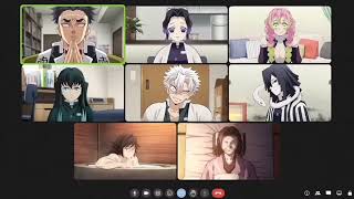 Hashira S Online Meeting Demon Slayer Infinity Castle
