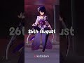 you SHARE a BIRTHDAY with THIS Genshin CHARACTER?
