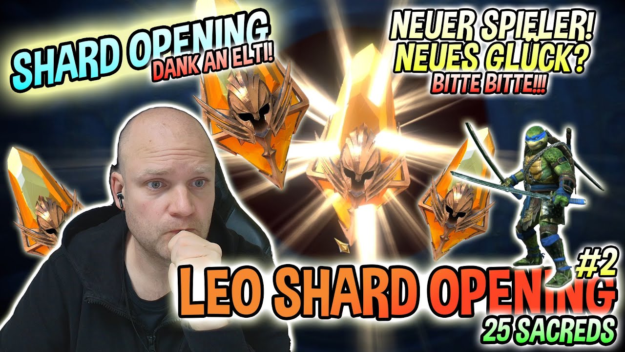 [RAID] Leo Sacred Shard Opening #2 | TNMT Leonardo | Swordmaster's Path ...