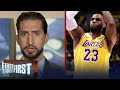 LeBron's game-winning 3-pointer luck or clutch? Nick Wright decides | NBA | FIRST THINGS FIRST