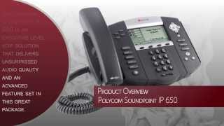 Polycom Soundpoint IP 650 Product Overview
