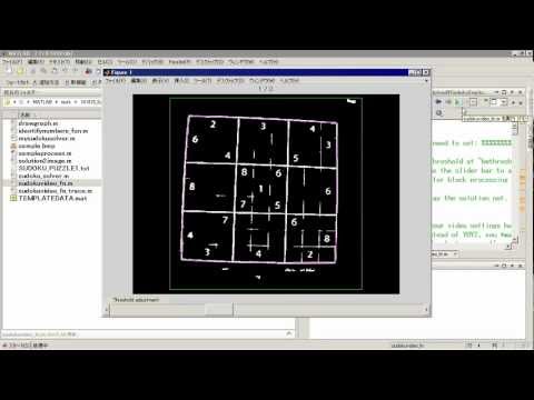 Solving a Sudoku Puzzle Using a Webcam