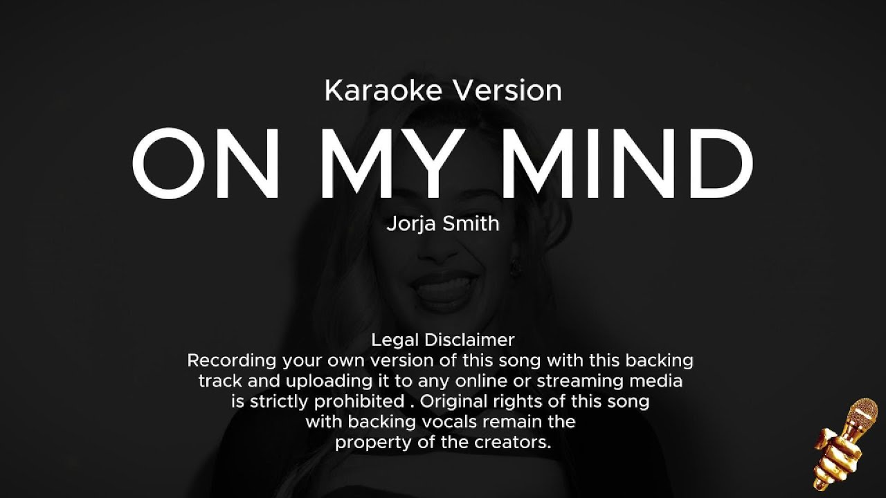 Jorja Smith - On My Mind (Karaoke Version)