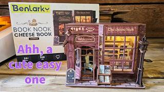 The Cheese Book store, a new Miniature kit from Benlarky! Full step by step tutorial build 📖🧀🍷
