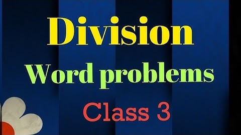 Division class 3 maths| word problems|@EasywaybyAfroz