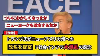 【物議】トランプ氏がニューメキシコを「ニューアメリカ州」に改名？インフラ大混乱の懸念も