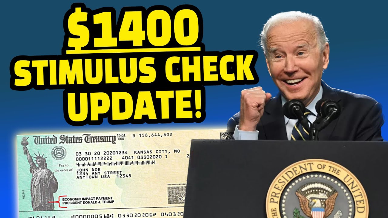 New Stimulus Check Update 1400 4th Stimulus Check Are We Getting