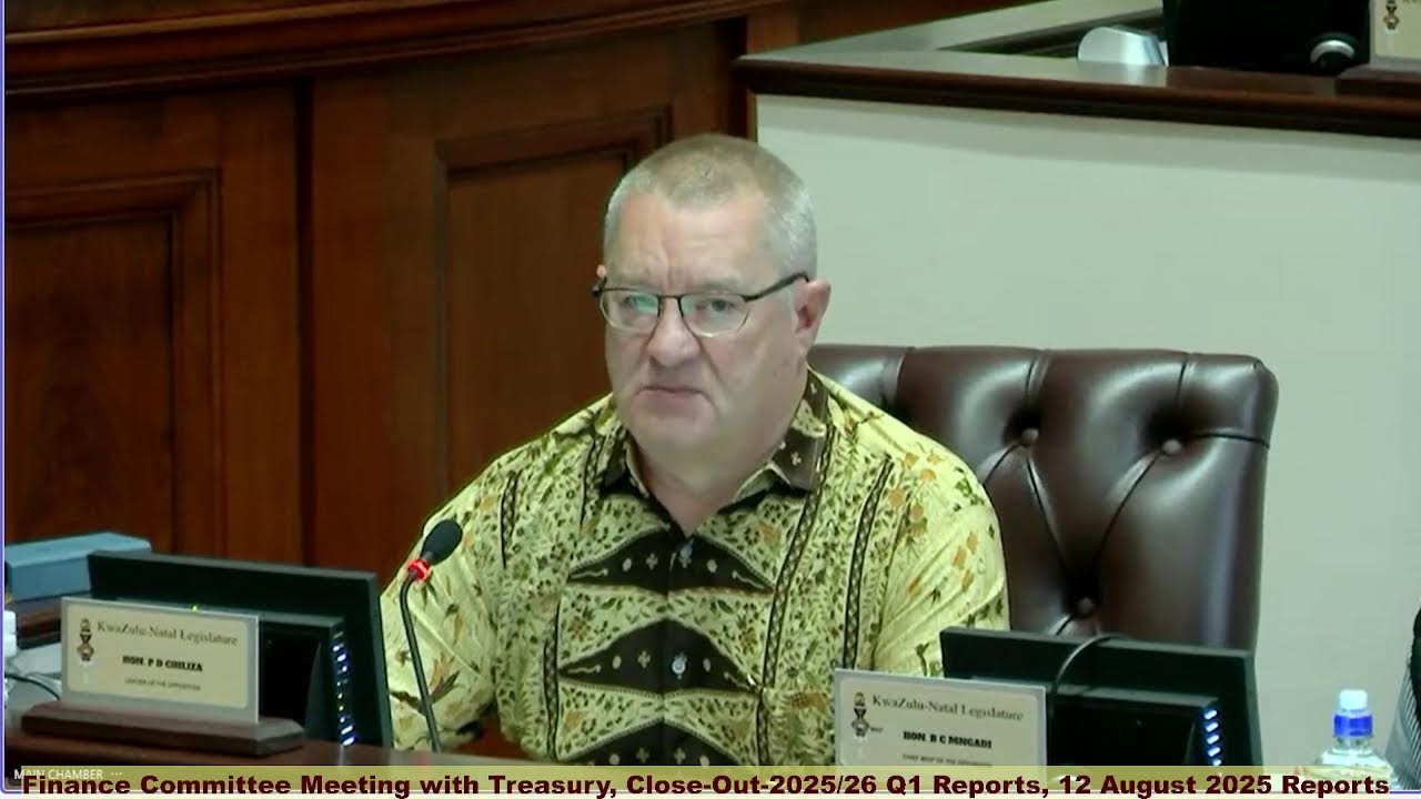 Finance Committee Meeting with Treasury, Close-Out-2025/26 Q1 Reports, 12 August 2025 Reports
