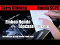 83 G.Oldwing SC79 Einbau Honda Topcase Leuchte (Installation of the Honda trunk light)