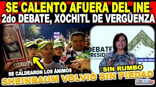 El 2do debate, Xóchitl por la calle de la amargura, Claudia volvió a darle cátedra, no la peló