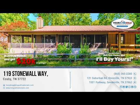 119 Stonewall Way, Cosby, TN home video tour