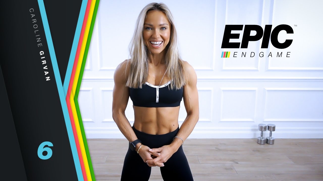  TORCHED Triceps & Chest Workout - Dumbbells | EPIC Endgame Day 6