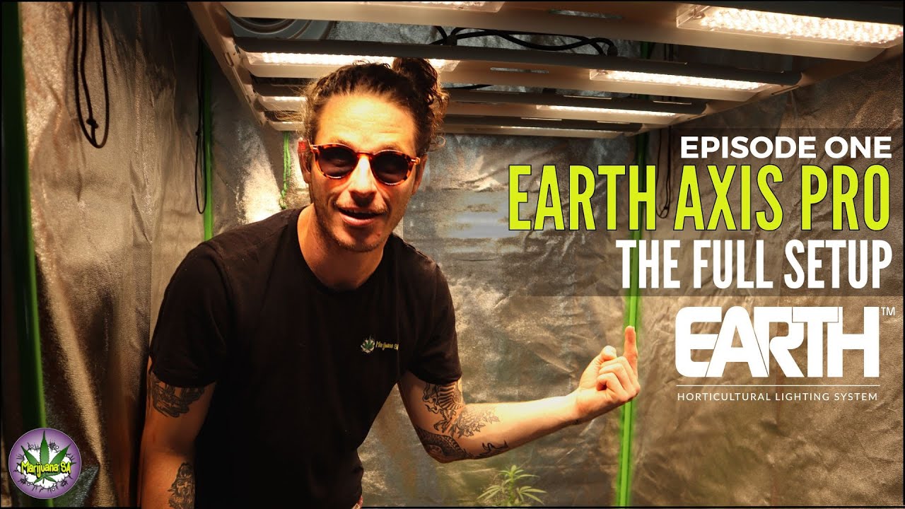 Durban Poison Meets Earth Axis Pro: A Look at Our Grow Setup