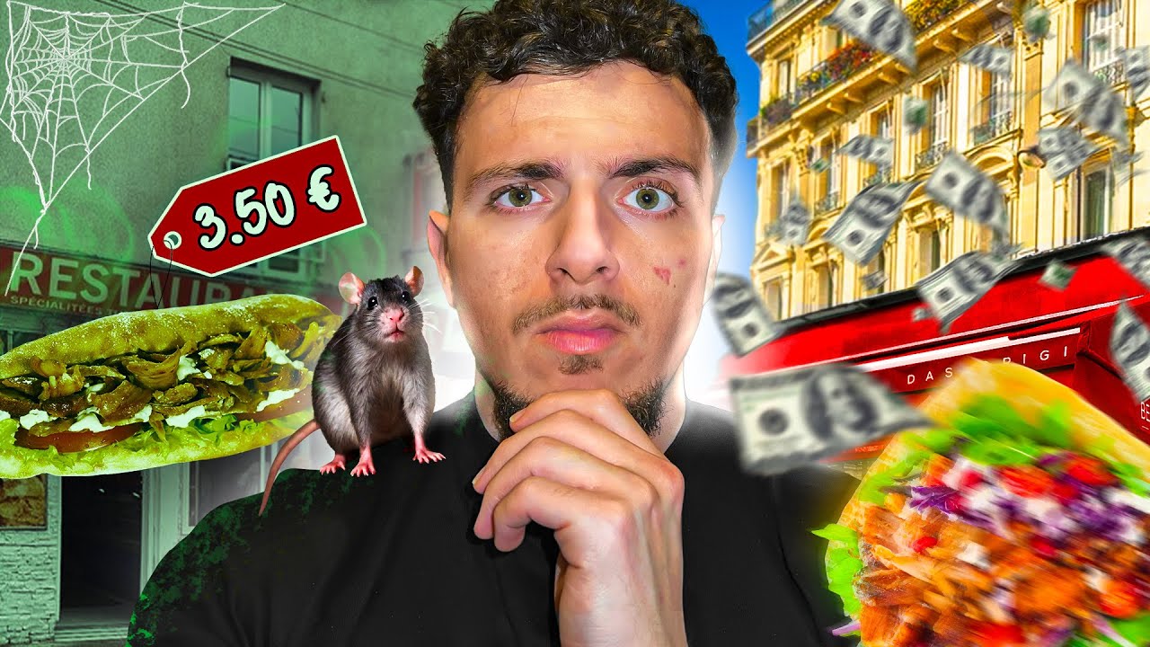 3€ Kebab au Rat vs 30€ Kebab Berliner !