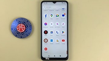 How to swipe up on home screen to open search or app drawer on Xiaomi Redmi A1 Android 12