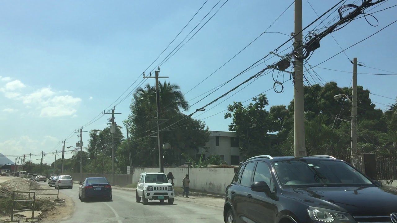 Construction on Constant Spring Road