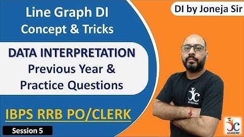 Multiple Line Graph DI Tricks | Data Interpretation Questions For IBPS RRB 2020 | DI By Joneja Sir