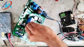 Samsung inverter AC PC repair//E468 Current Sensor Error // E485Input Current Sensor Error