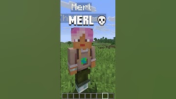 😂 Ik heb geprobeerd met Merl te praten in Minecraft (ik weet het niet)