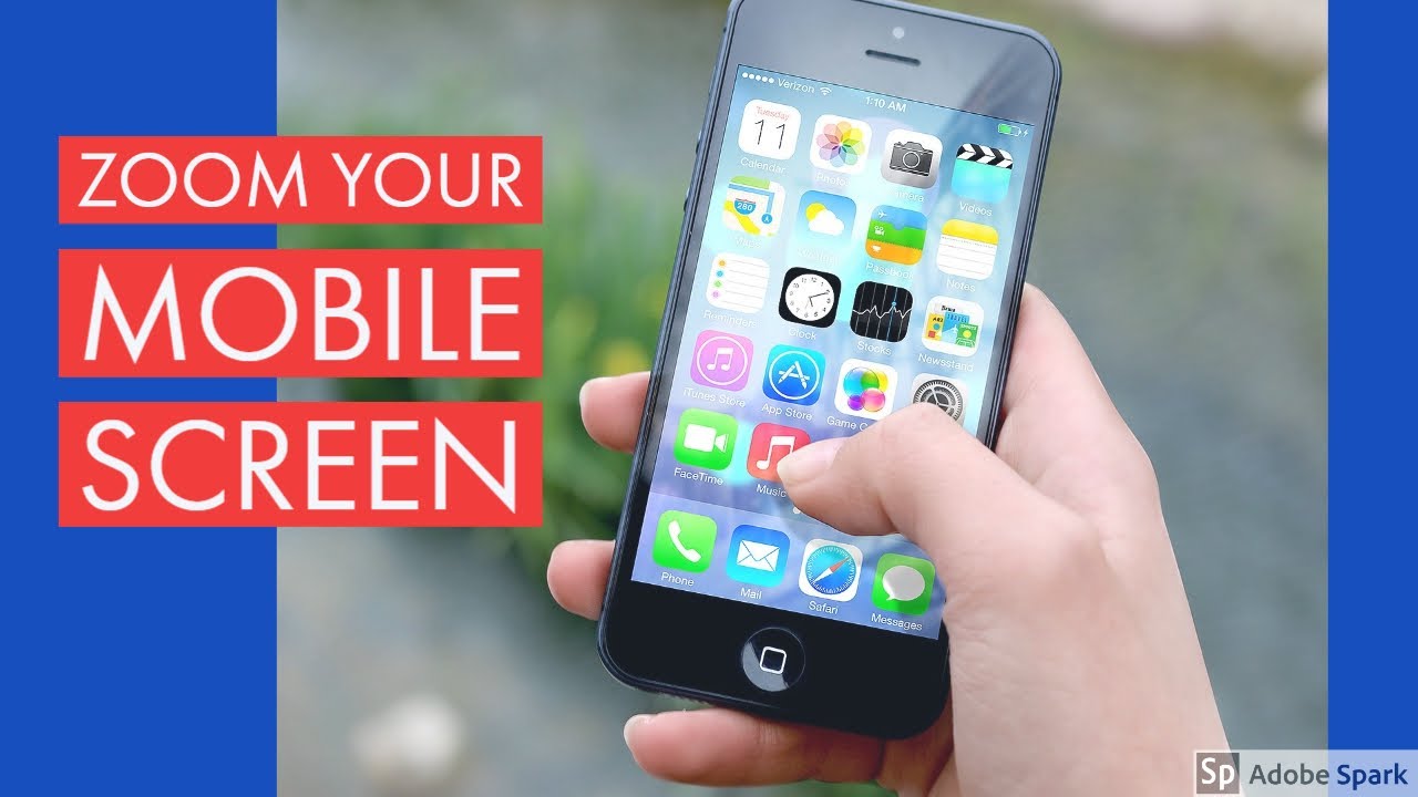 How to Zoom / Magnify Your Android Mobile Screen in hindi for Youtuber