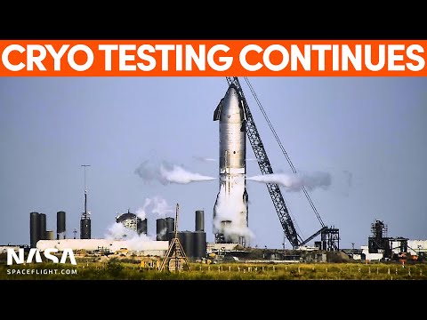 Ship 25 and Full Stack Cryogenic Testing Continues | SpaceX Boca Chica